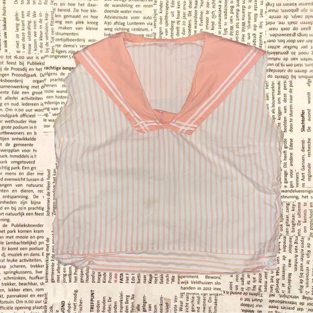 Pink Sailor Top 💖 Size XS 💖Sanrio aesthetic